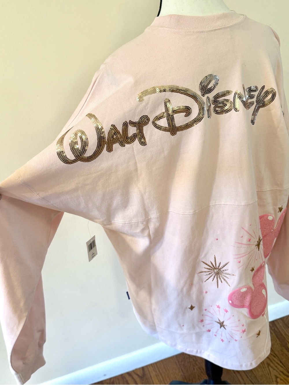 Disney Parks Pink Balloon Mickey Spirit Jersey Size Large - Picture 5 of 7